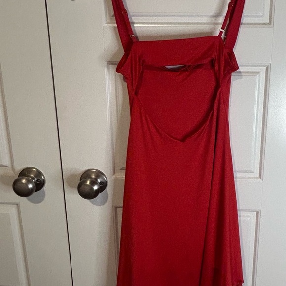 Oh Polly Rafaela Draped A-Line Mini Dress Size 4 - Picture 5 of 10